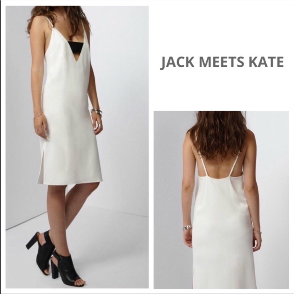 Jack meets Kate keyhole Olivia slip dress